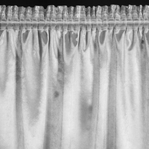 ZASŁONA GOTOWA ELISE NA TAŚMIE 140 X 270 CM STALOWY