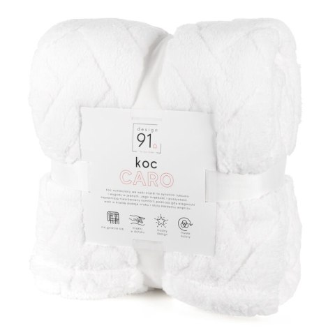 KOC D91 CARO 70 X 160 CM BIAŁY