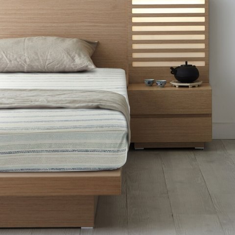 PRZEŚCIERADŁO Z GUMKĄ PRINT 3 220 X 200 CM NIEBIESKI