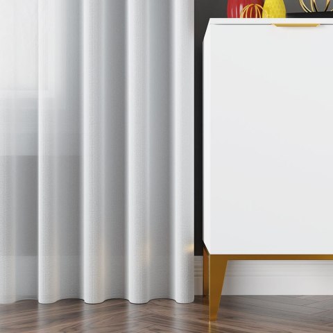 ARUBA Tkanina dekoracyjna wodoodporna, wysokość 300cm, kolor 001 biały 759330/TDP/001/000300/1