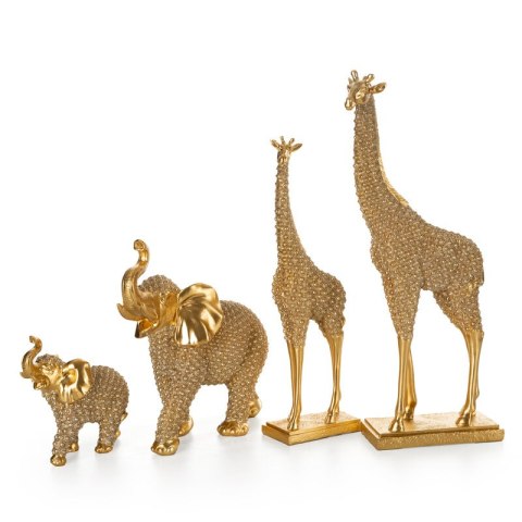 FIGURKA DEKORACYJNA SENTI (04) 20 X 9 X 41 CM ZŁOTY