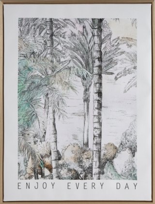 OBRAZ 647 45 X 60 CM SZARY