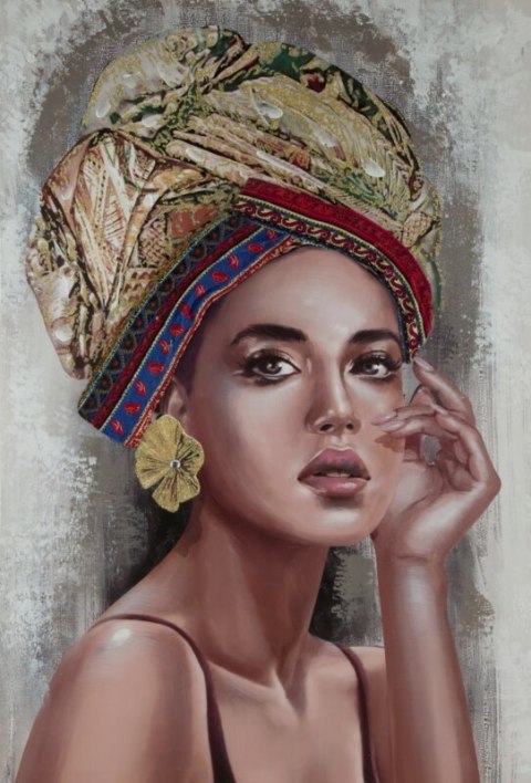 OBRAZ 648 70 X 100 CM BRĄZOWY