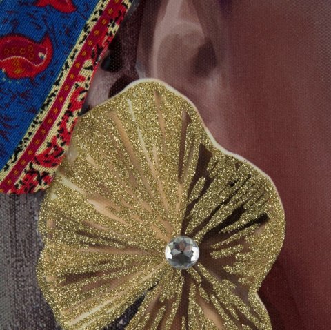 OBRAZ 648 70 X 100 CM BRĄZOWY