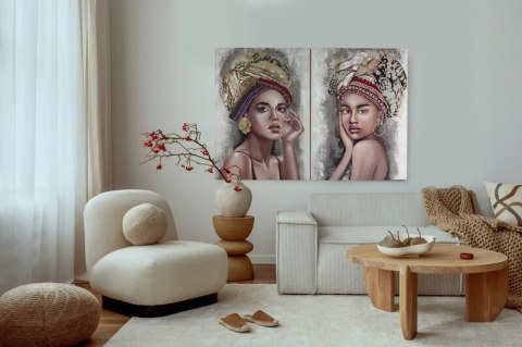 OBRAZ 648 70 X 100 CM BRĄZOWY