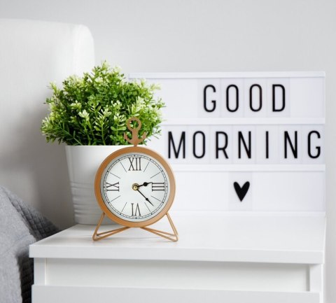 ZEGAR DEKORACYJNY 77 16 X 5 X 23 CM BRĄZOWY