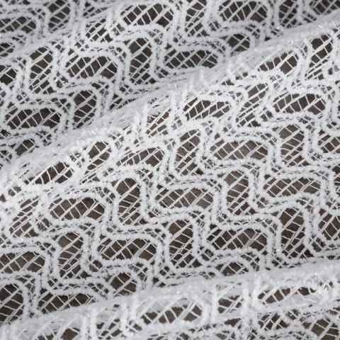 FIRANA GOTOWA CLARA 140 X 250 CM BIAŁY