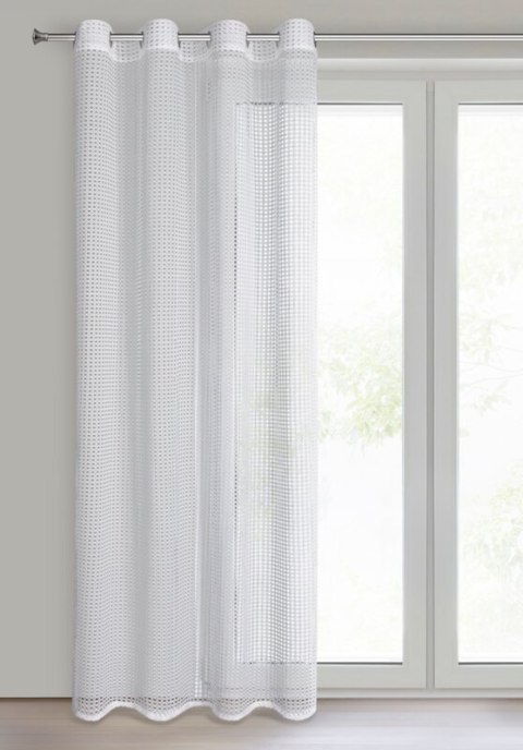 FIRANA GOTOWA NERI 140 X 250 CM BIAŁY