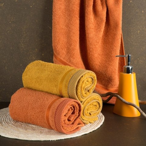 RĘCZNIK ABBIE (10) 100 X 150 CM GRANATOWY