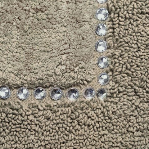 DYWANIK ŁAZIENKOWY CHIC 60 X 90 CM SZARY