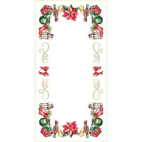 DZIADKI DO ORZECHÓW MIX Bieżnik NINA WODOODPORNA, 60x120cm, kolor 009 wielokolorowy PBN267/KSP/C09/060120/1