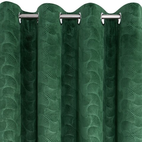 ZASŁONA GOTOWA D91 ELLEN 140X250 CM ZIELONY