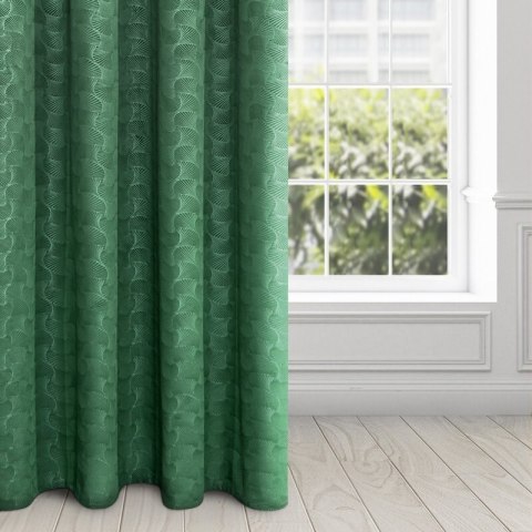 ZASŁONA GOTOWA D91 ELLEN 140X250 CM ZIELONY
