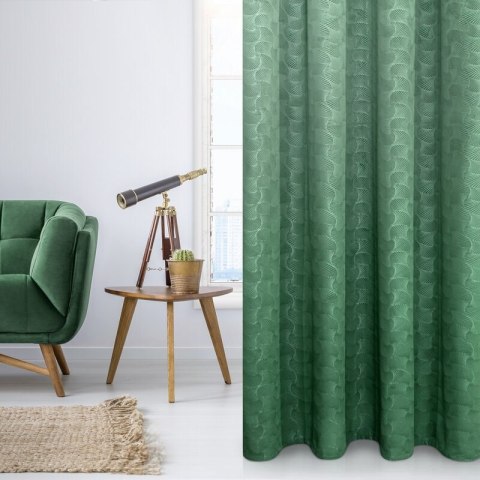 ZASŁONA GOTOWA D91 ELLEN 140X250 CM ZIELONY