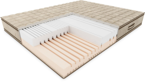 Materac piankowy Aspre 100x200 cm Hilding Materac piankowy Aspre 100x200 cm Hilding