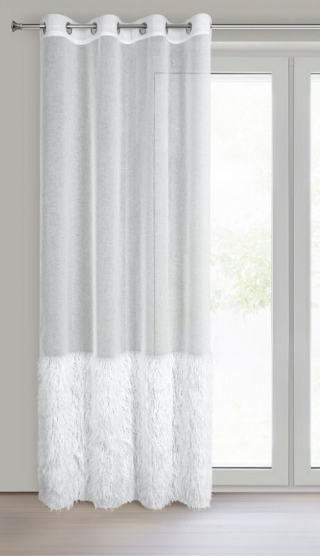 FIRANA GOTOWA MARGARET6 140 X 250 CM BIAŁY