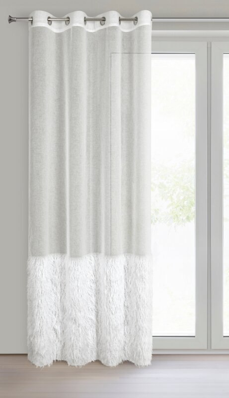 FIRANA GOTOWA MARGARET6 140 X 250 CM KREMOWY