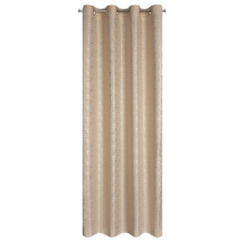 ZASŁONA GOTOWA SEMI 140 X 250 CM BEŻOWY