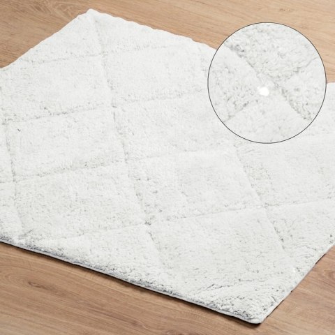 DYWANIK ŁAZIENKOWY CHIC (2) 60 X 90 CM BIAŁY