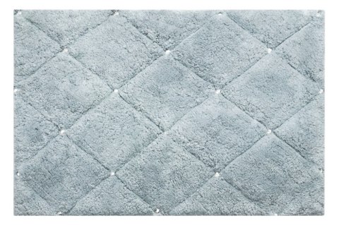DYWANIK ŁAZIENKOWY CHIC (2) SREBRNY