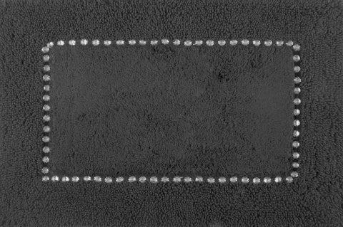 DYWANIK ŁAZIENKOWY CHIC 50 X 70 CM CZARNY