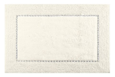 DYWANIK ŁAZIENKOWY CHIC 60 X 90 CM KREMOWY
