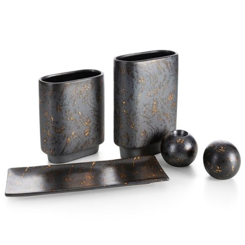 KULA DEKORACYJNA ARIELA O 10 X 10 CM GRAFITOWY