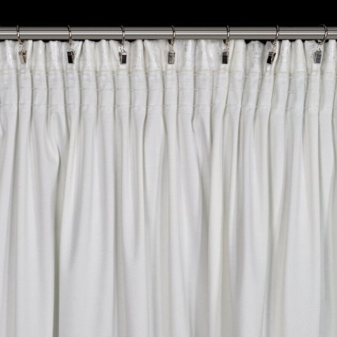 ZASŁONA GOTOWA RENIA NA TAŚMIE 140 X 270 CM BIAŁY