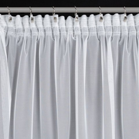 FIRANA GOTOWA LORIS NA TAŚMIE 140 X 270 CM BIAŁY