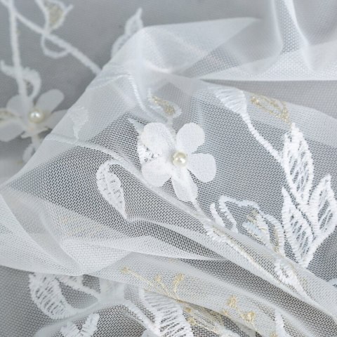 ZASŁONA GOTOWA JULIA 140 X 250 CM BIAŁY