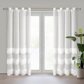 FIRANA GOTOWA MARGARET4 140 X 250 CM KREMOWY