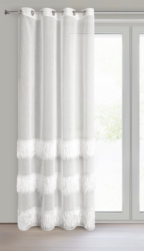 FIRANA GOTOWA MARGARET4 140 X 250 CM KREMOWY