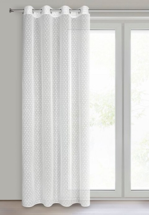 ZASŁONA GOTOWA HANIA 140 X 250 CM BIAŁY