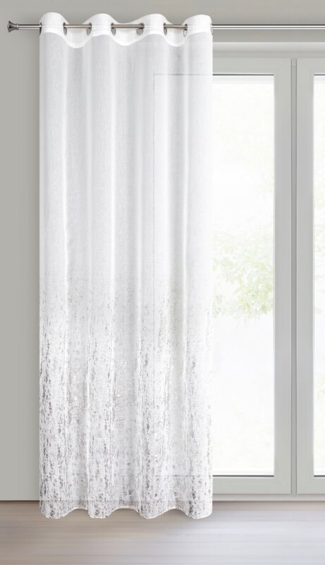 FIRANA GOTOWA OLIVIA 140 X 250 CM BIAŁY