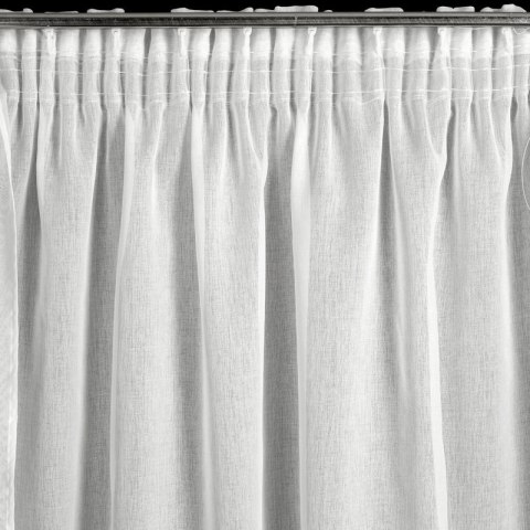 FIRANA GOTOWA OLIVIA NA TAŚMIE 140 X 270 CM BIAŁY