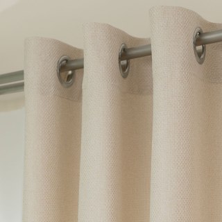 MOLLY Zasłona gotowa na przelotkach, szerokość 140cm x wysokość 250cm, kolor 804 kremowy 651350/ZGP/804/140250/1