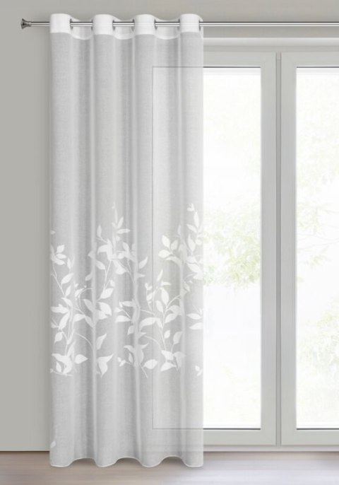 FIRANA GOTOWA ESTELLA 140 X 250 CM BIAŁY