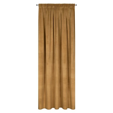 ZASŁONA GOTOWA MELANIE NA TAŚMIE 140 X 270 CM MIODOWY