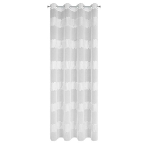 FIRANA GOTOWA LEANDRA 140 X 250 CM BIAŁY