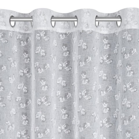 ZASŁONA GOTOWA FELINA 140 X 250 CM BIAŁY