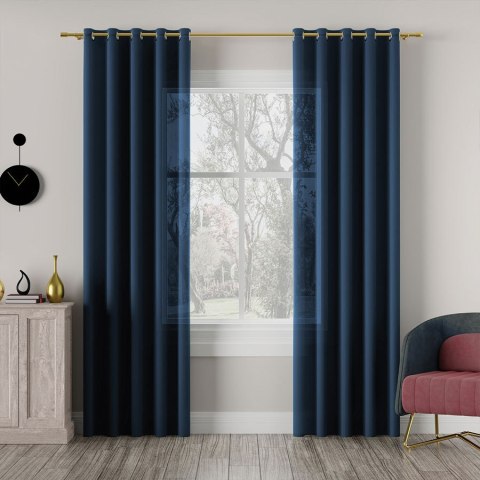 ARUBA Tkanina dekoracyjna wodoodporna, wysokość 300cm, kolor 011 granatowy 759330/TDP/011/000300/1