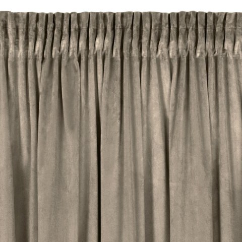 ZASŁONA GOTOWA MELANIE NA TAŚMIE 140 X 270 CM BRĄZOWY