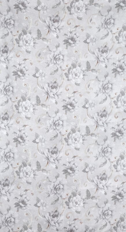 ZASŁONA GOTOWA SIENNA 140 X 250 CM SREBRNY