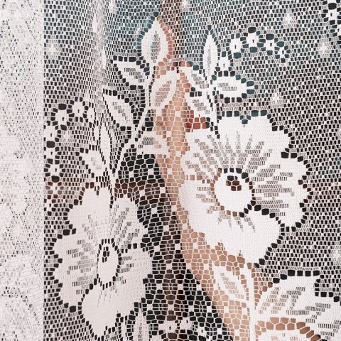 Firanka żakardowa na metry 361100 wysokość 200 cm kolor biały