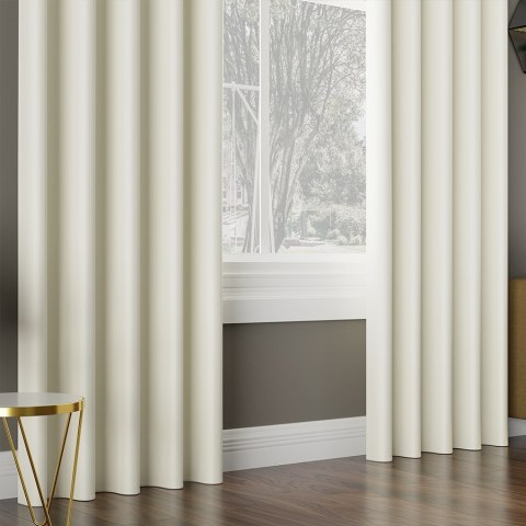 DONA Tkanina dekoracyjna typu blackout, wysokość 280cm, kolor 326 ecru TD0015/TDP/326/000280/1