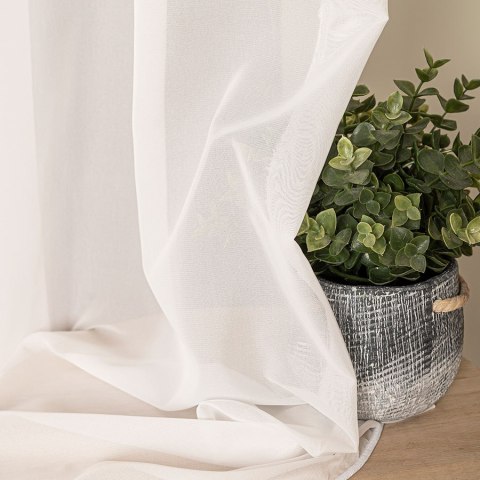 Firanka fantazyjna z ołowianką na metry 017580 wysokość 300 cm kolor krem