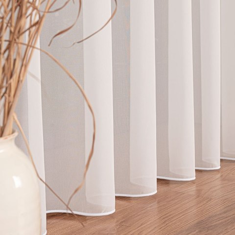 Firanka fantazyjna z ołowianką na metry 017580 wysokość 300 cm kolor krem