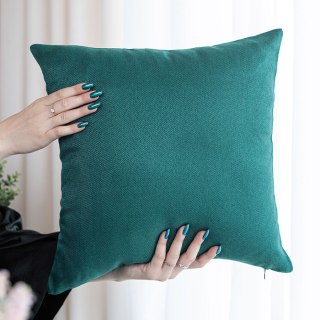 JODEŁKA Poszewka dekoracyjna, 40x40cm, kolor 012 butelkowa zieleń 724330/POP/012/040040/1