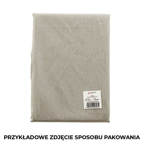 ARUBA Obrus wodoodporny, 140x220cm, kolor 021 szary 759330/KSP/021/140220/1