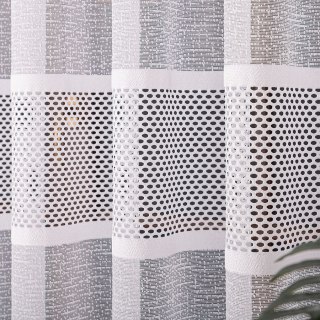 Firanka żakardowa na metry 115065 wysokość 160 cm kolor biały